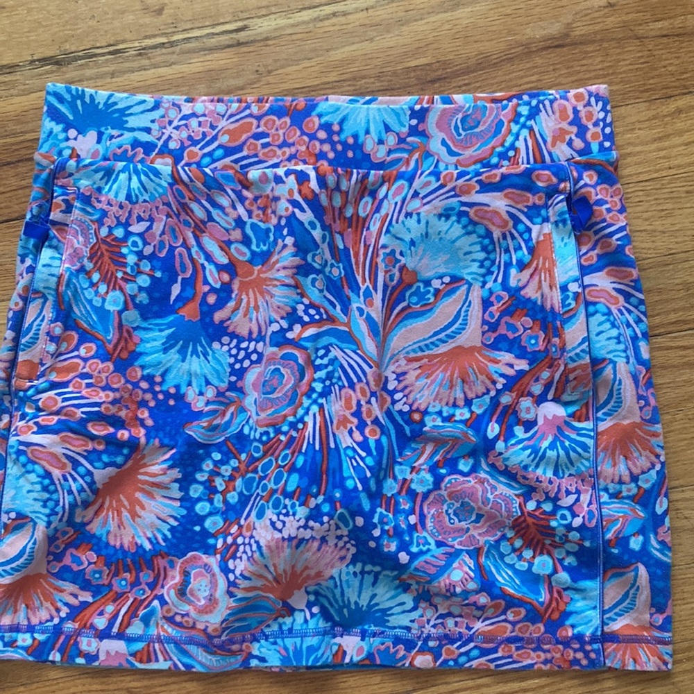 Talbots Floral Pattern Skort - image 2